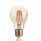 LAMPADINA E27 GLOBO 4W 2200K CRI80 AMBRA - IDEAL LUX 129877 product photo