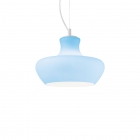 LAMPADARIO SOSPENSIONE ALADINO SP1 D30 AZZURRO - IDEAL LUX 137292 product photo