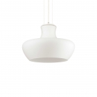 LAMPADARIO SOSPENSIONE ALADINO SP1 D45 BIANCO - IDEAL LUX 137308 product photo
