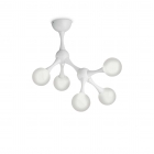 PLAFONIERA NODINO PL5 BIANCO - IDEAL LUX 149615 product photo