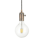 LAMPADA SOSPENSIONE DOC SP1 RAME ANTICO - IDEAL LUX 163123 product photo