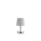 LAMPADA DA TAVOLO PEGASO TL1 SMALL ARGENTO - IDEAL LUX 164250 product photo