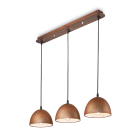 LAMPADA SOSPENSIONE FOLK SP3 CORTEN - IDEAL LUX 174235 product photo