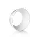 SMILE ANELLO FRONTALE WH PER TRACKLIGHTS 15W LAMPADA - IDEAL LUX 189505 product photo