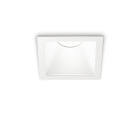 GAME SQUARE 11W 3000K WH WH LAMPADA INCASSO - IDEAL LUX 192376 product photo