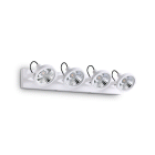 LAMPADA PLAFONIERA GLIM PL4 BIANCO - IDEAL LUX 200217 product photo