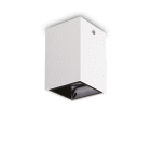 LAMPADA PLAFONIERA NITRO PL1 5WSQUARE BIANCO - IDEAL LUX 206011 product photo