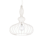 LAMPADA SOSPENSIONE CLARISSA SP1 BIANCO - IDEAL LUX 220604 product photo