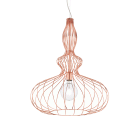 LAMPADA SOSPENSIONE CLARISSA SP1 RAME - IDEAL LUX 220611 product photo