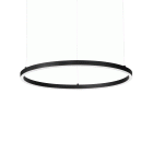 LAMPADA SOSPENSIONE ORACLESLIMSPD90ROUND NERO 3000K - IDEAL LUX 229508 product photo