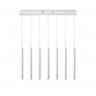 SOSPENSIONE LAMPADA FROZEN SP7 BIANCO - IDEAL LUX 233499 product photo