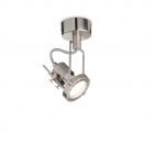 PLAFONIERA SLIDE PL1 NICKEL - IDEAL LUX 237022 product photo