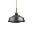 LAMPADA SOSPENSIONE ERIS - 1 SP1 NERO - IDEAL LUX 249056 product photo