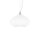 LAMPADA SOSPENSIONE PLISSE ' SP1 D25 CROMO - IDEAL LUX 264509 product photo