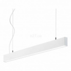 LAMPADA A SOSPENSIONE STEEL SP WIDE 36W 2600LM 3000K BIANCO - IDEAL LUX 276700 product photo