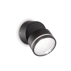 OMEGA AP ROUND NERO 4000K LAMPADA APPLIQUE - IDEAL LUX 285504 product photo