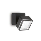 LAMPADA APPLIQUE OMEGAAPSQUARE NERO 4000K - IDEAL LUX 285535 product photo