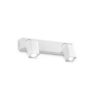 PLAFONIERA RUDY AP2 SQUARE BIANCO - IDEAL LUX 294803 product photo