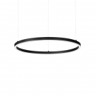 LAMPADA SOSPENSIONE ORACLESLIMSPD070ROUN D30 00KDALI NERO NERO - IDEAL LUX 304397 product photo