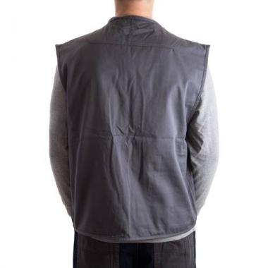 KAPPA4WORK 8045/G/XL GILET MULTITASCHE GRIGIO - KAPPA 4 WORK 8045/G/XL product photo Photo 02 3XL