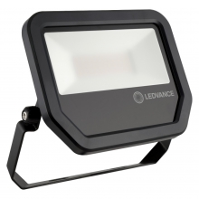 PROIETTORE FARO LED DA  ESTERNO 30W NERO 830 KELVIN CON STAFFA - LEDVANCE FLOOD30830BG3 product photo