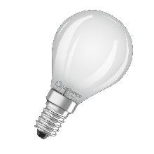 LED CLASSIC P P 4W 827 Frosted E14 - LEDVANCE PCP40827SE11 product photo
