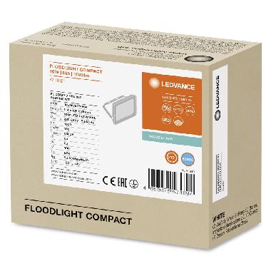 FL COMP V 10W 865 SYM 100 WT       LEDV - LEDVANCE FLCOMP10865W product photo Photo 02 3XL