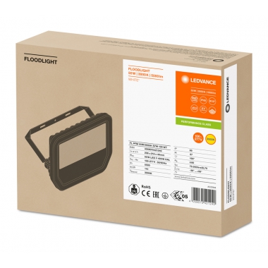 PROIETTORE FARO LED DA ESTERNO 50W BIANCO 830 KELVIN CON STAFFA - LEDVANCE FLOOD50830WG3 product photo Photo 03 3XL