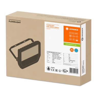 PROIETTORE LED FLOODLIGHT 50 W 6500 K ALLUMINIO IP65 - LEDVANCE FLOOD50865WG3 product photo Photo 03 3XL