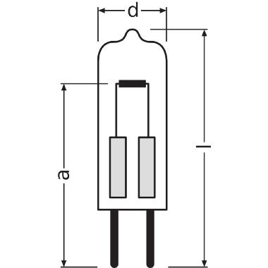 LAMP.64405 S 5W 12V G4 FS1 - LEDVANCE H64405SG2 - LEDVANCE H64405SG2 - LEDVANCE H64405SG2 product photo Photo 03 3XL