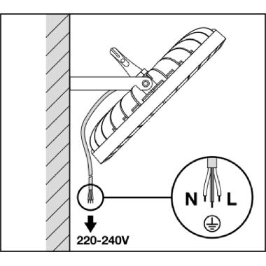 HB COMP V 133W 840 110DEG IP65 VS1 LEDV - LEDVANCE HBCOMP133840120 product photo Photo 10 3XL