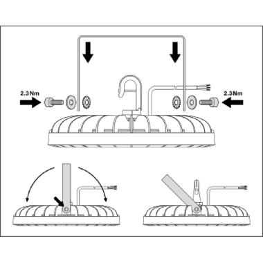 High Bay Compact 166W 840 110Deg Ip65 - LEDVANCE HBCOMP166840120 product photo Photo 09 3XL