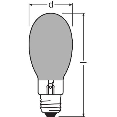 LAMP.JOD.METALL.1000W E40 ELLISS.BULBO DIFFON - LEDVANCE HQIE1000NN - LEDVANCE HQIE1000NN - LEDVANCE HQIE1000NN product photo Photo 02 3XL