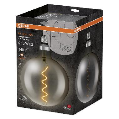 1906LEDBGLBD 5W/818 230VFILSME27FS1OSRAM - LEDVANCE LED270046BOX1 product photo Photo 02 3XL