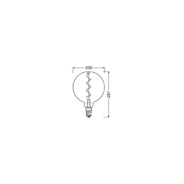 1906LEDBGLBD 5W/818 230VFILSME27FS1OSRAM - LEDVANCE LED270046BOX1 product photo Photo 04 3XL