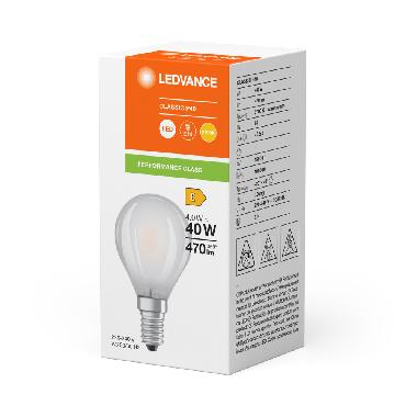LED CLASSIC P P 4W 827 Frosted E14 - LEDVANCE PCP40827SE11 product photo Photo 02 3XL