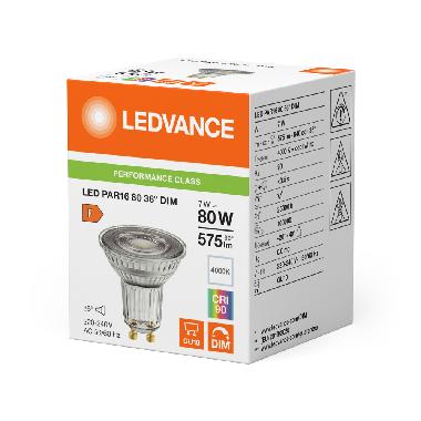 LED PAR16 DIM P 7W 940 GU10 - LEDVANCE PP1680D940362 product photo Photo 02 3XL