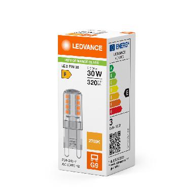 LED PIN30 2.6W 827 CL G9 P         LEDV - LEDVANCE PPIN30827CG92 product photo Photo 02 3XL