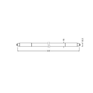 Led Tube T5 Ac Mains P 549 Mm 10W 830 - LEDVANCE PT5ACHO248301 product photo Photo 03 3XL