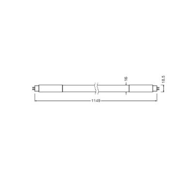 Led Tube T5 Ac Mains P 1149 Mm 26W 830 - LEDVANCE PT5ACHO548301 product photo Photo 03 3XL