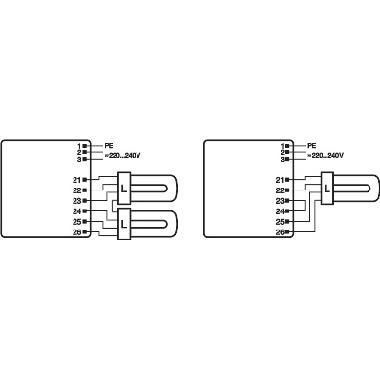 QTP-M 2X26-32/220-240 S UNV1       OSRAM - LEDVANCE QTPM2X2632 product photo Photo 04 3XL