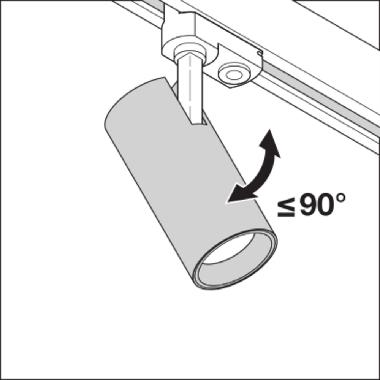 TRACK SP D95 55W/4000K 90RA NFL WT LEDV - LEDVANCE TRKSPD9555840FLW - LEDVANCE TRKSPD9555840FLW - LEDVANCE TRKSPD9555840FLW product photo Photo 10 3XL