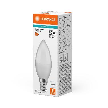 Led Classic B V 4.9W 840 Frosted E14 - LEDVANCE VCB40840SE11 product photo Photo 02 3XL