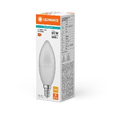 Led Classic B V 7.5W 827 Frosted E14 - LEDVANCE VCB60827SE11 product photo Photo 02 3XL