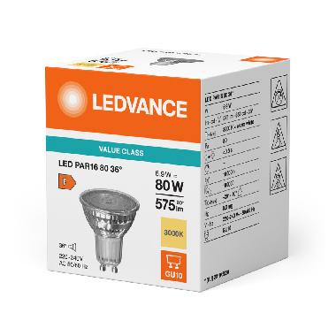 LED PAR168036 6.9W 830 GU10 V      LEDV - LEDVANCE VP1680830361 - LEDVANCE VP1680830361 product photo Photo 02 3XL