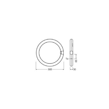LEDTUBE T9C EM V 32 18.3W 840 G10Q LEDV - LEDVANCE VT9EM328401 - LEDVANCE VT9EM328401 product photo Photo 03 3XL