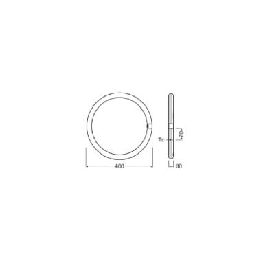 Led Tube T9 Em V 24W 840 G10Q - LEDVANCE VT9EM408401 product photo Photo 03 3XL