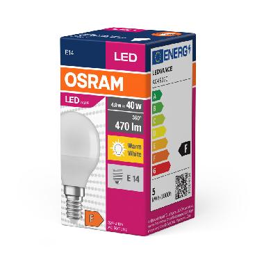 VALUECLP40 5W/827 230VFR E14 FS1   OSRAM - LEDVANCE VCP40827SE1G8 - LEDVANCE VCP40827SE1G8 - LEDVANCE VCP40827SE1G8 product photo Photo 02 3XL