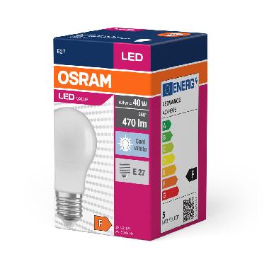 VALUE CLA40 5,5W/840 230VFR E27 FS1OSRAM - LEDVANCE VCA40840SG8 - LEDVANCE VCA40840SG8 - LEDVANCE VCA40840SG8 product photo Photo 02 3XL