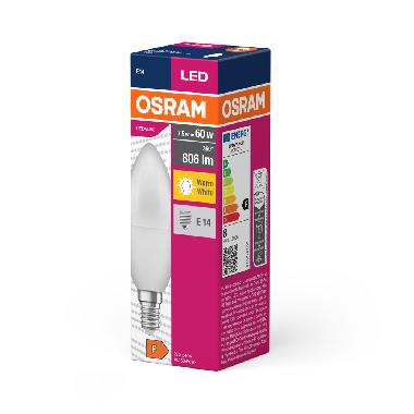 VALUECLB60 7,5W/827 230VFR E14 FS1 OSRAM - LEDVANCE VCB60827SE1G8 - LEDVANCE VCB60827SE1G8 product photo Photo 02 3XL